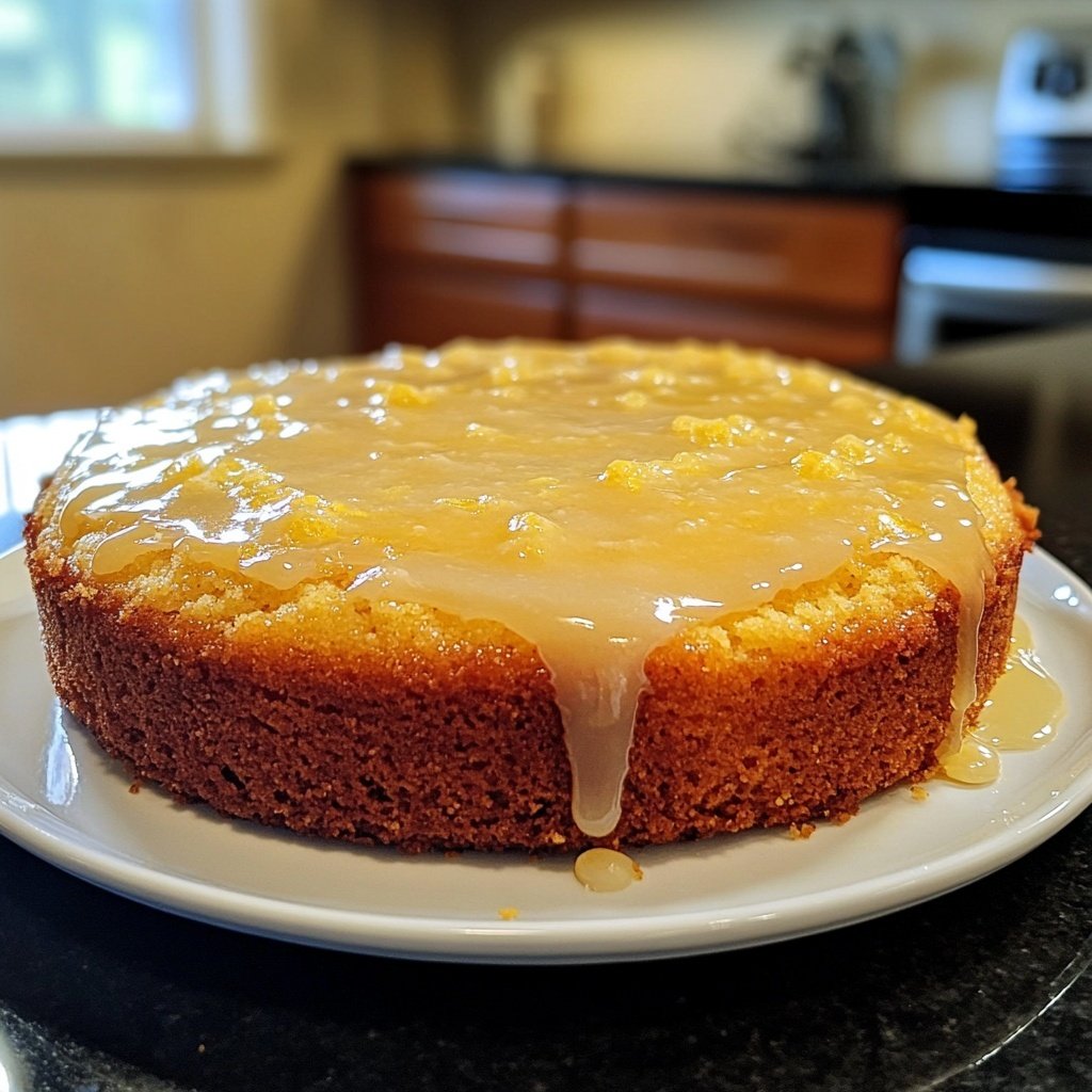 Meyer Lemon Semolina Cake