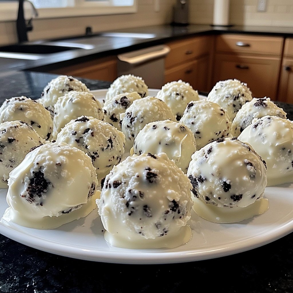 Snowball Oreo Cookie Balls