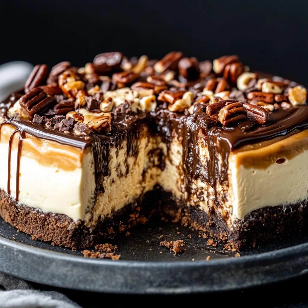 Caramel Turtle Cheesecake Recipe