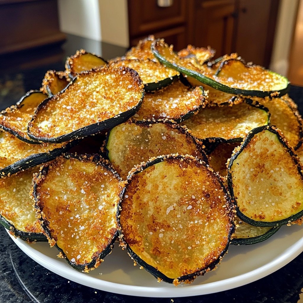 Air Fryer Zucchini Chips
