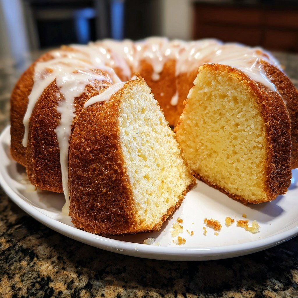 Classic Moist Vanilla Butter Cake