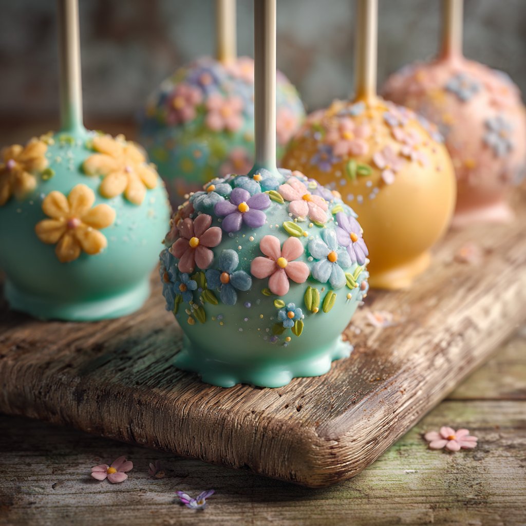 Creative Cake Pop Flower Ideas