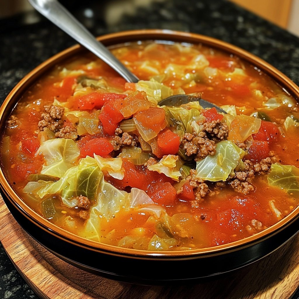 Unstuffed Cabbage Soup