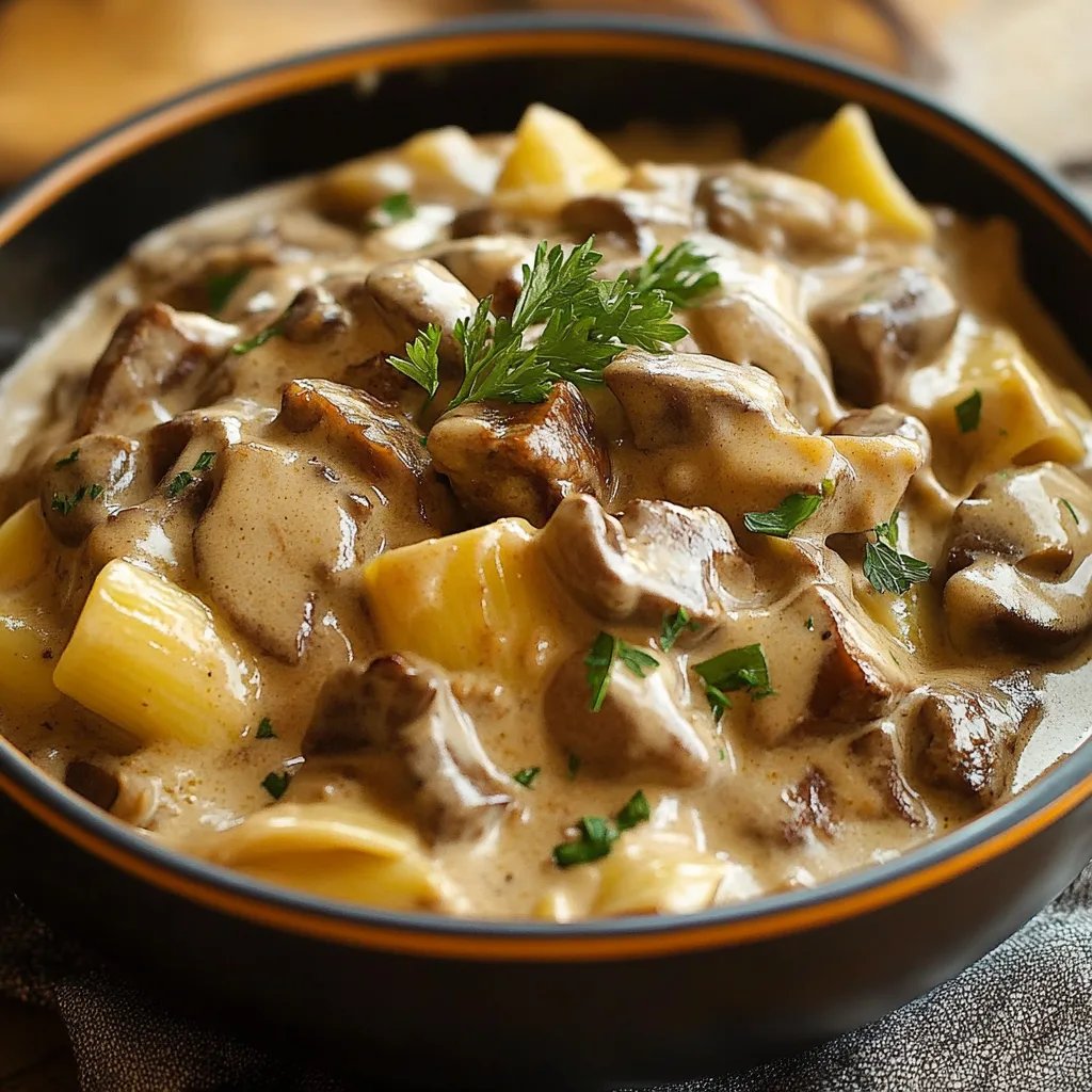 Easy Gordon Ramsay Beef Stroganoff Recipe
