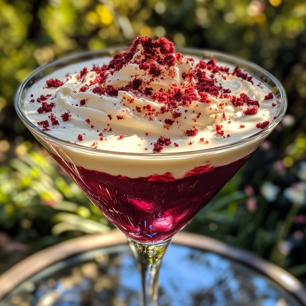 Red Velvet Martini
