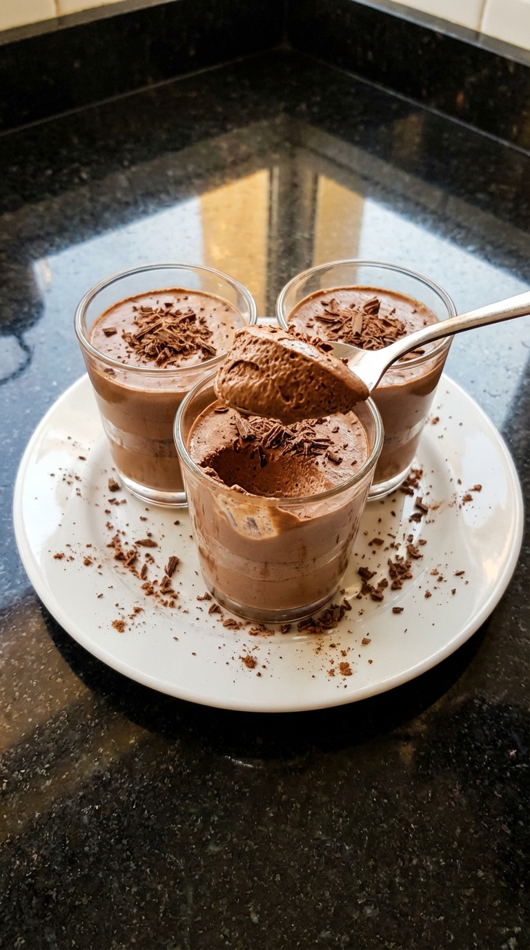 Heavenly Chocolate Mousse Cups