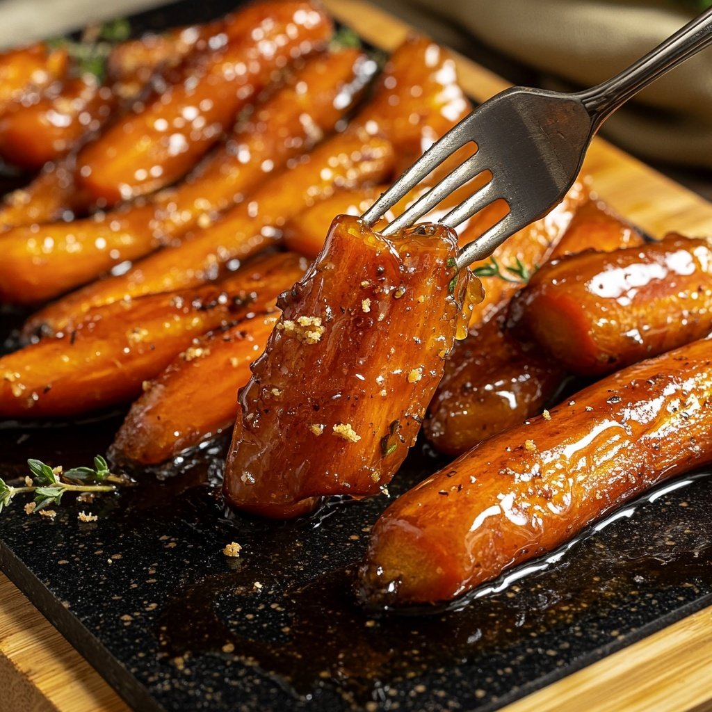 Honey Glazed Carrots with Fresh Thyme