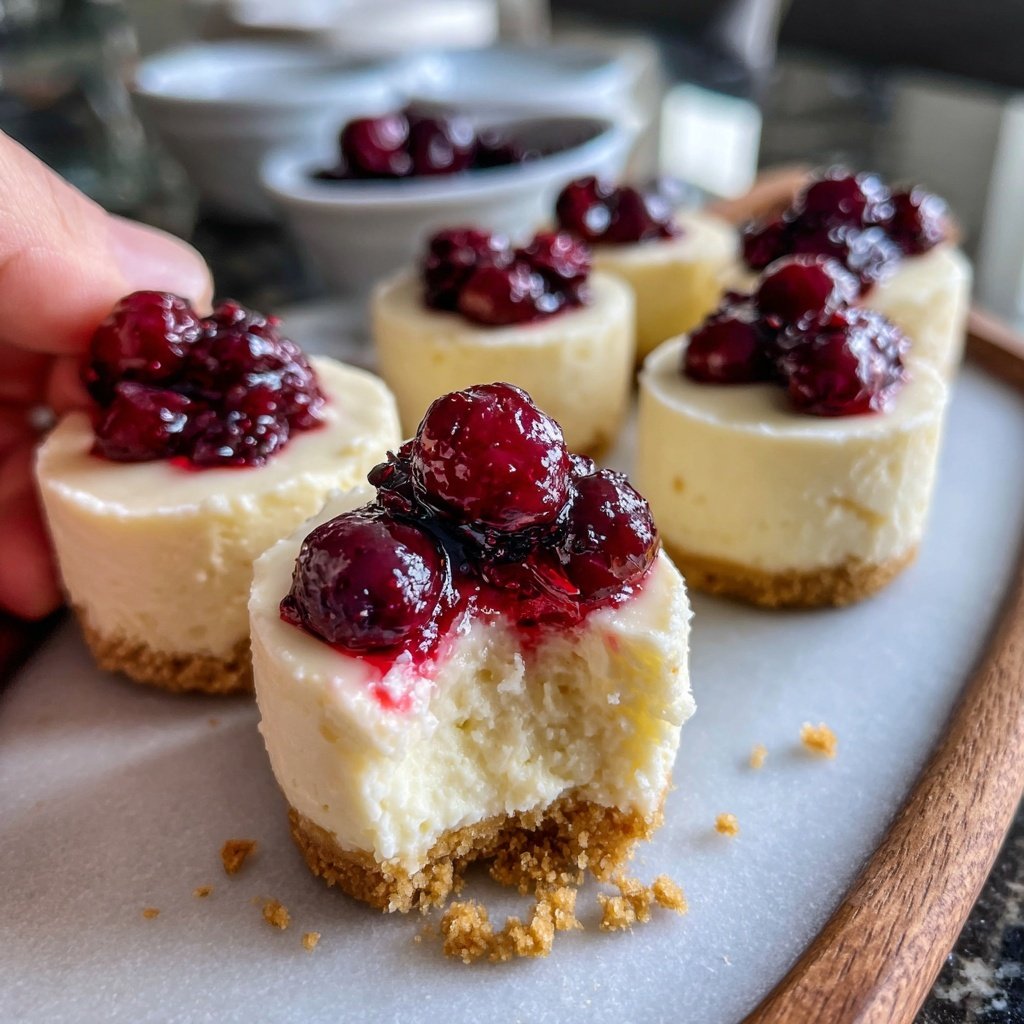 Mini Cheesecake Bites
