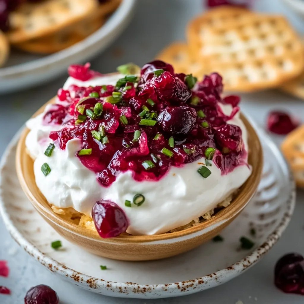 Cranberry Cream Cheese Dip