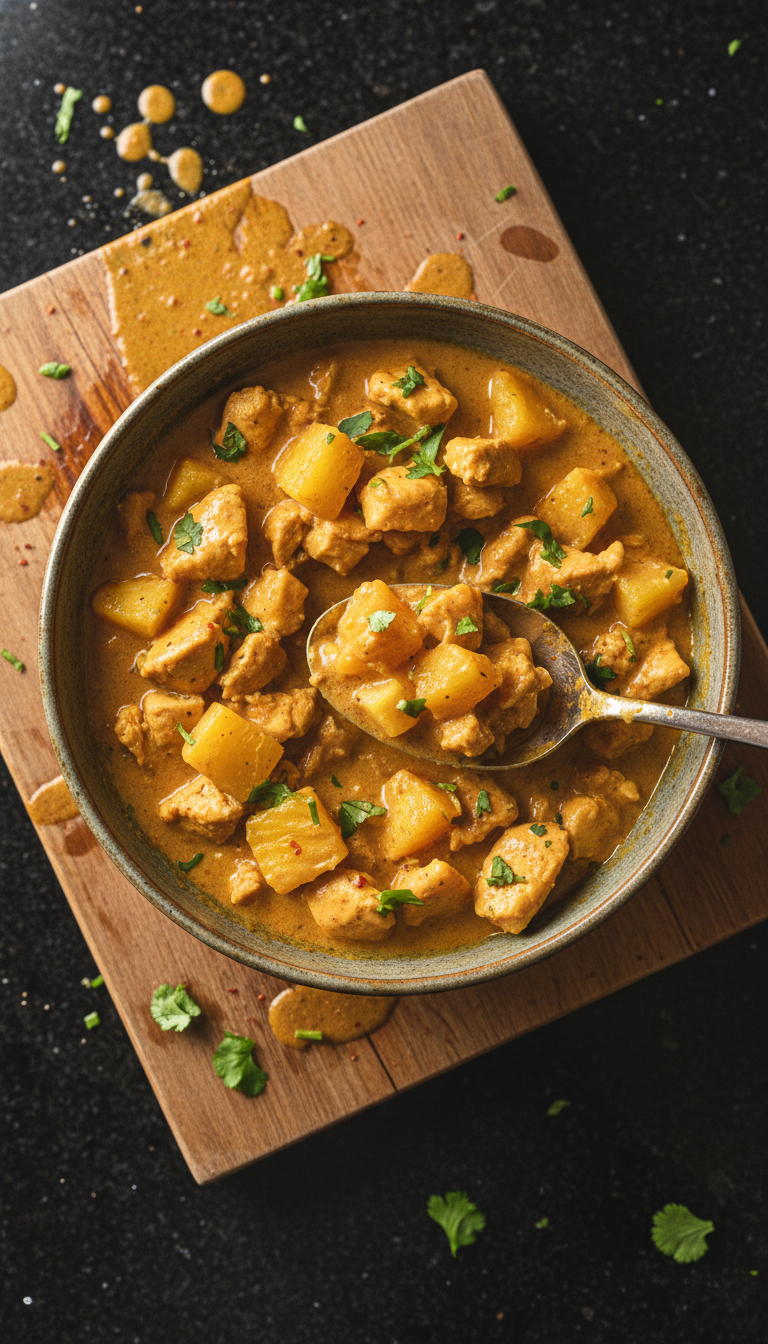 Pineapple Chicken Curry