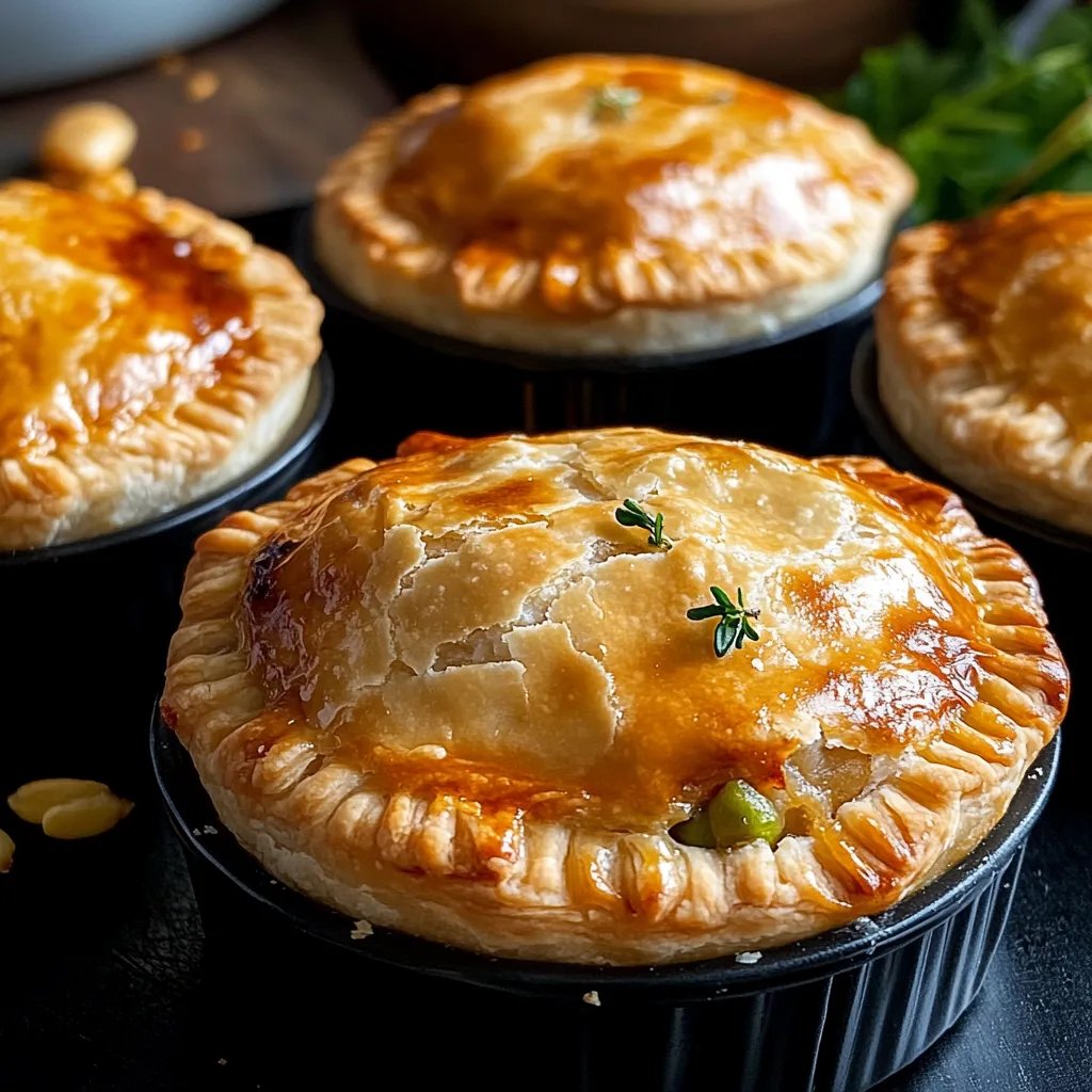 Mini Chicken Pot Pies: The Ultimate 5-Ingredient Amazing Recipe