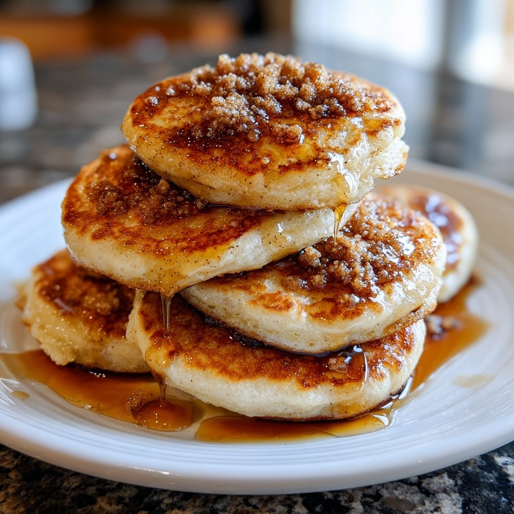 Fluffy Maple Cinnamon Pancakes for Cozy Mornings