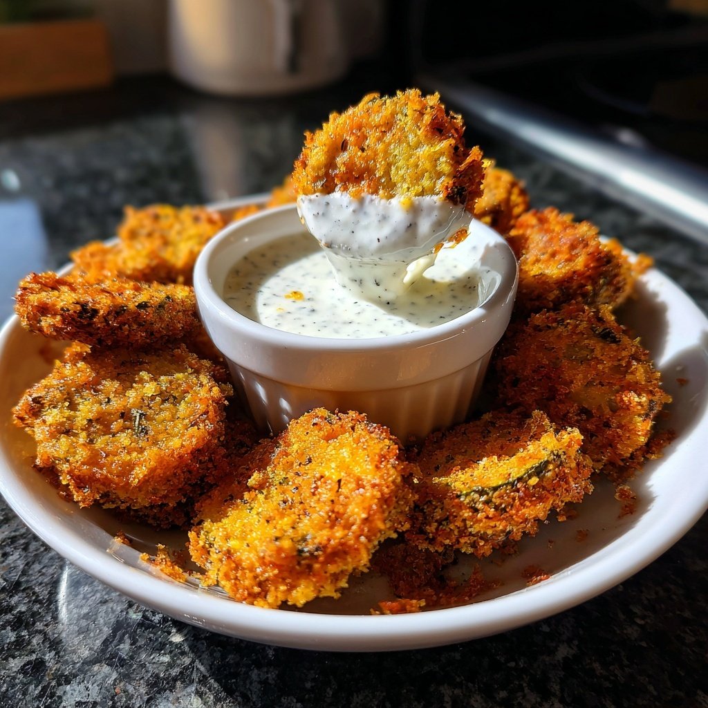 Air Fryer Fried Pickles