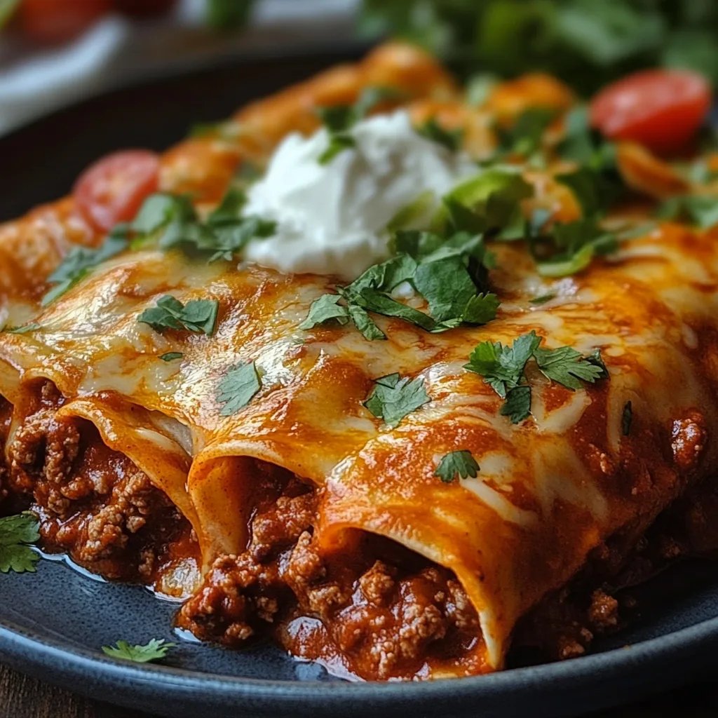 Easy Ground Beef Enchiladas: An Incredible Ultimate Recipe