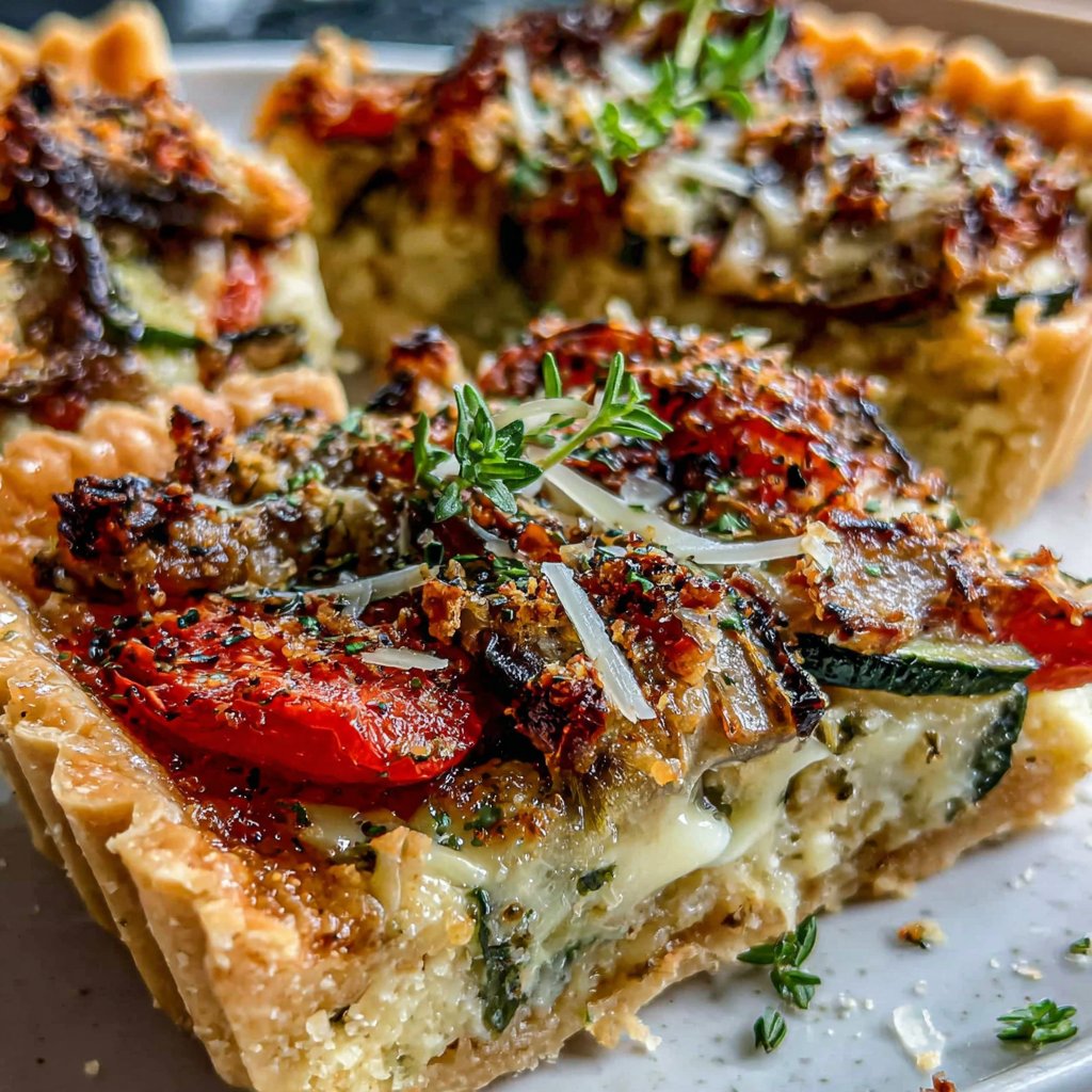 Savory Roasted Vegetable Tart