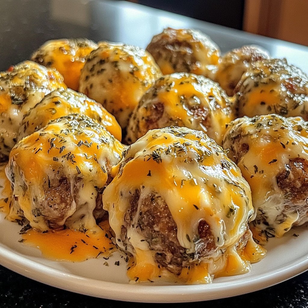 Cheddar Bay Sausage Balls