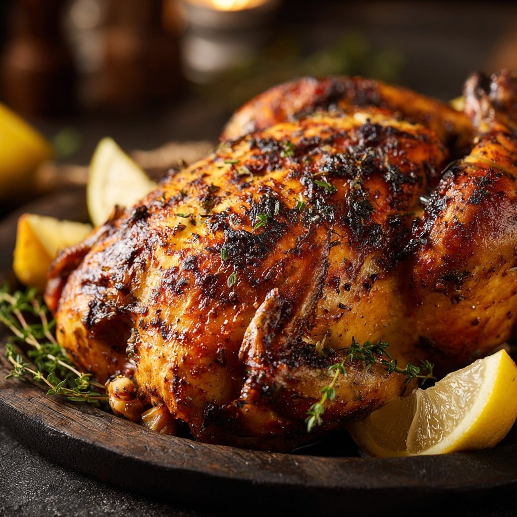 Lemon Thyme Roasted Chicken