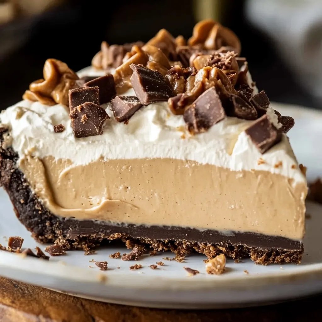 Easy No Bake Peanut Butter Pie
