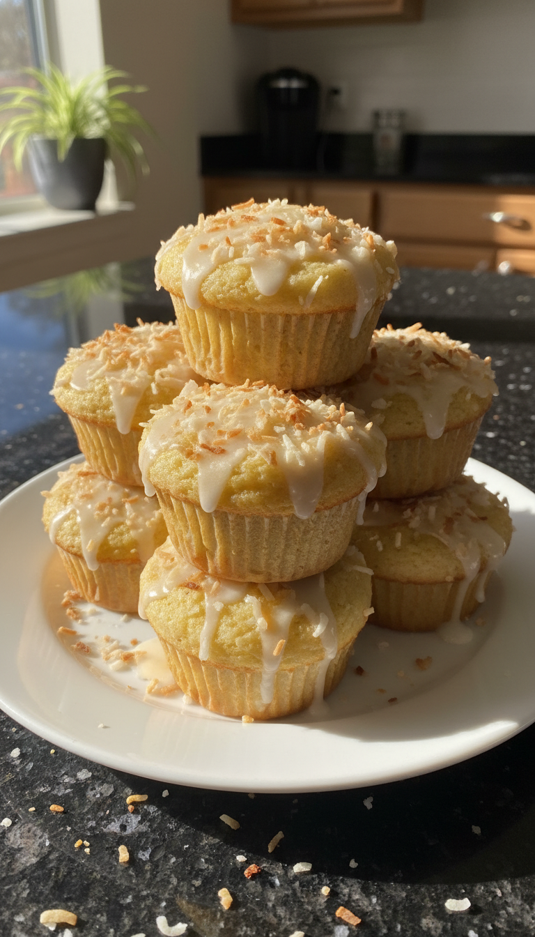 Delicious Coconut Lime Muffins