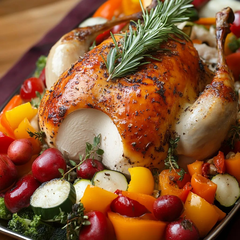 Turkey Vegetable Platter