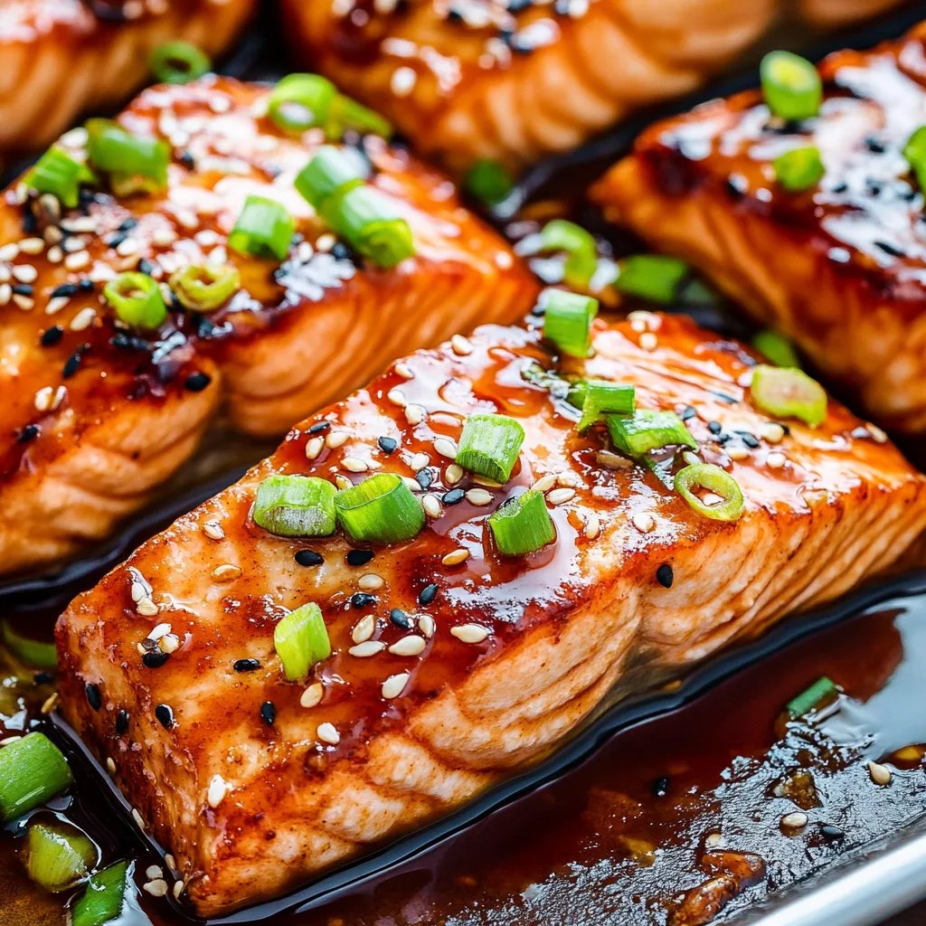 Baked Teriyaki Salmon