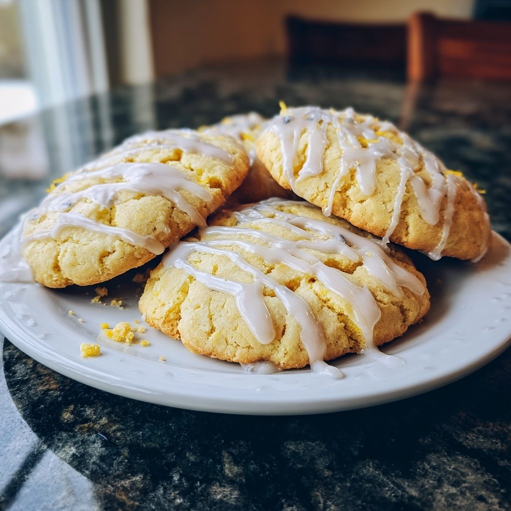 Lavender Lemon Sugar Cookies