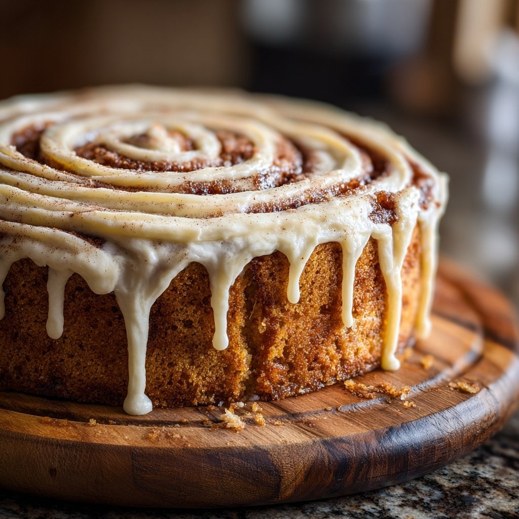 Vanilla Spice Snickerdoodle Cake