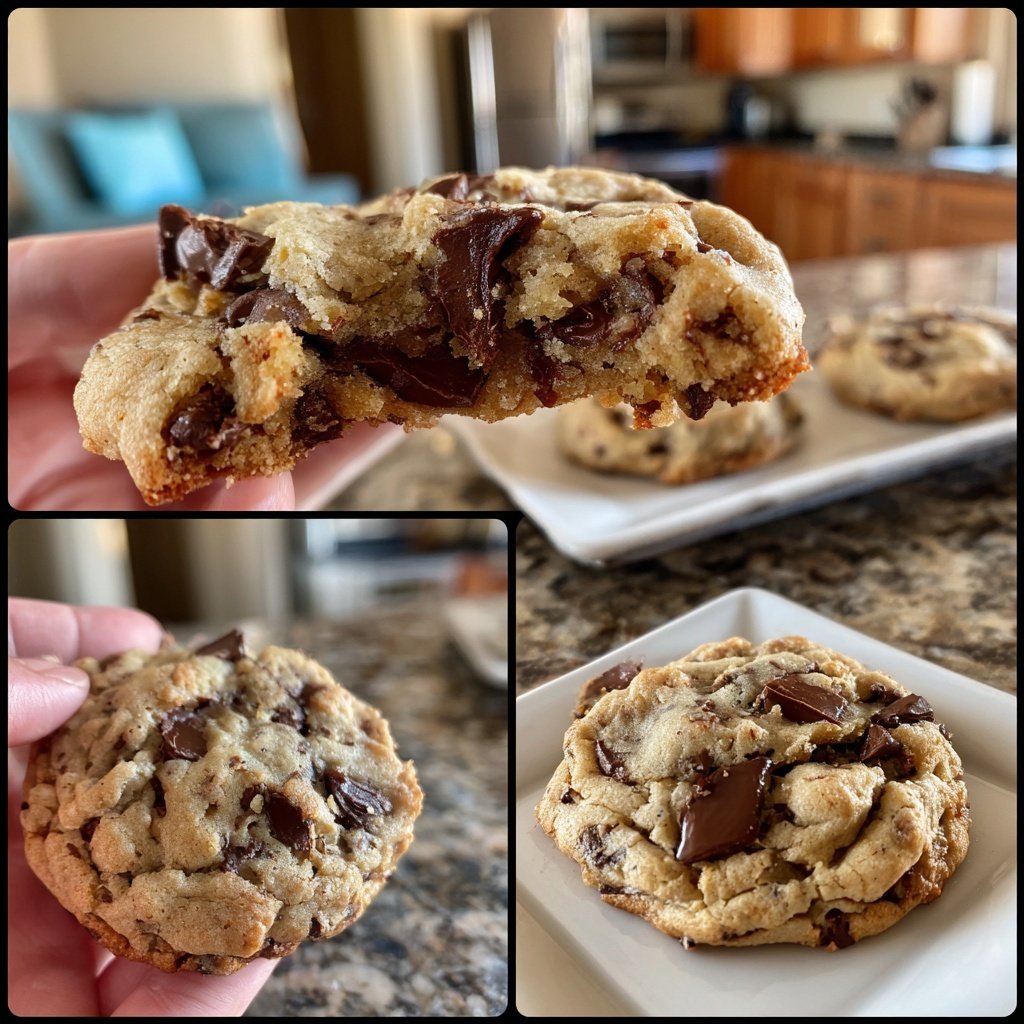 Bakery-Style Chewy Chocolate Chip Cookies​